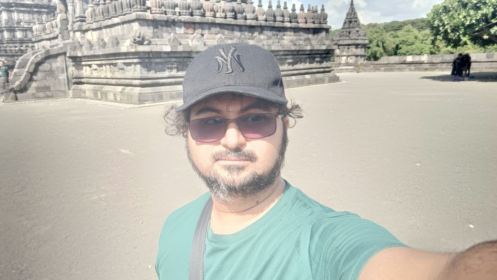 MK at Prambanan Temple